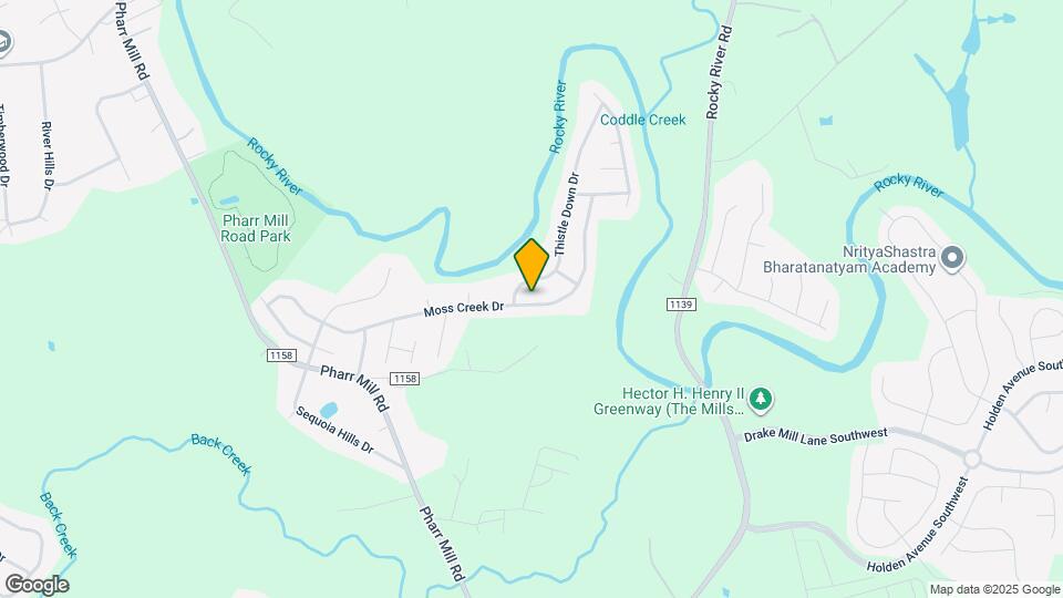 1552 Moss Creek Dr Map and Location Details