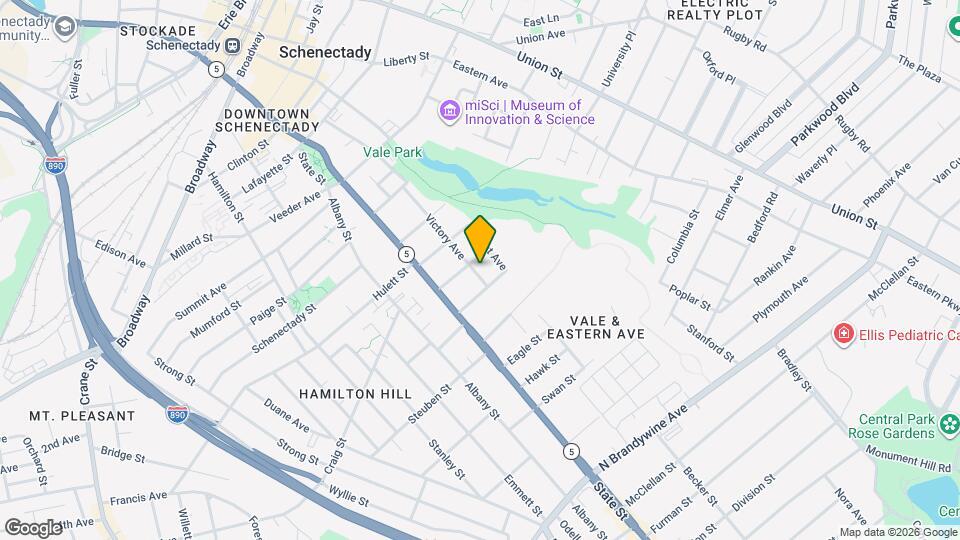 407 Victory Ave Map and Location Details