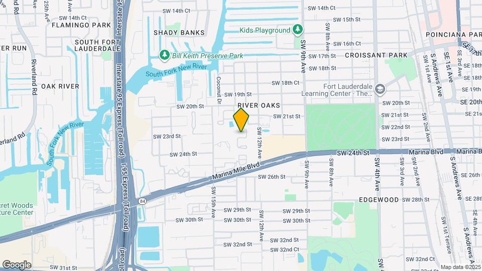 1317 SW 23rd St Map and Location Details