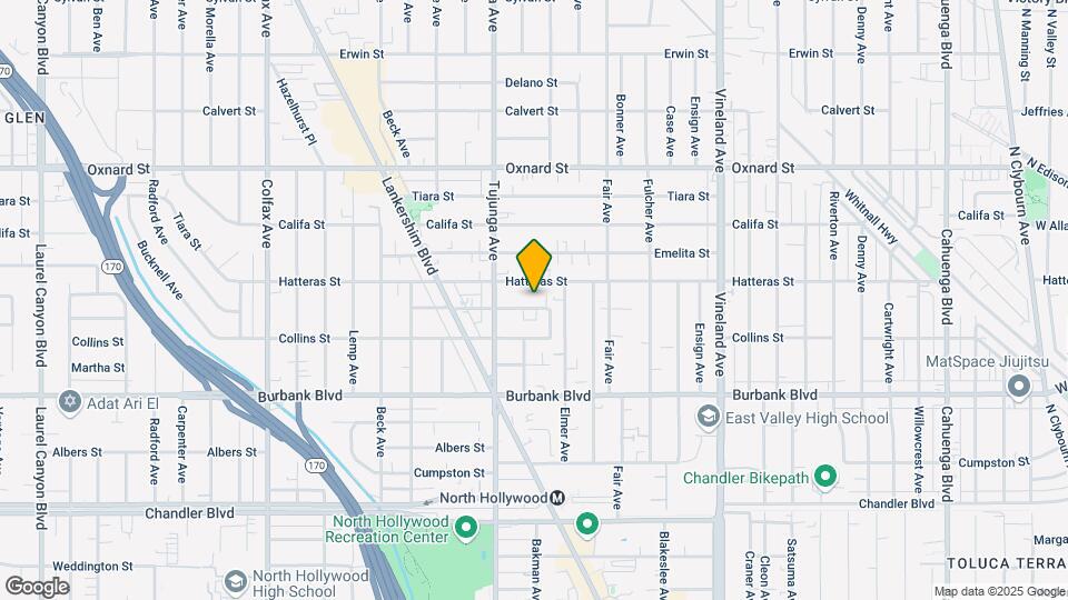11319 Miranda St Map and Location Details