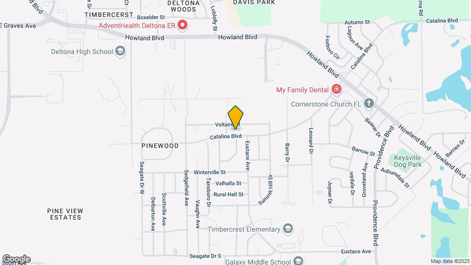 1394 Catalina Blvd Map and Location Details