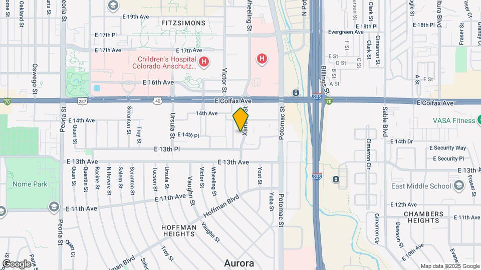1341 Xanadu St Map and Location Details