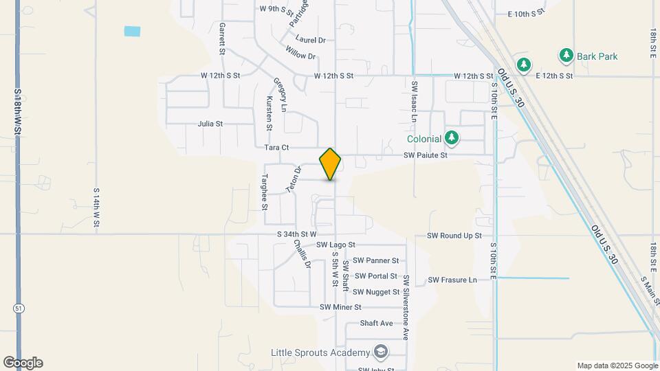 515 Sawtooth St Map and Location Details