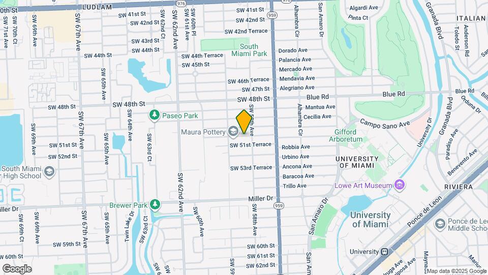 5830 SW 51st St Map and Location Details