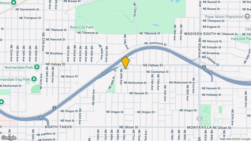 6927 NE Clackamas St Mapa y Detalles de la Ubicación