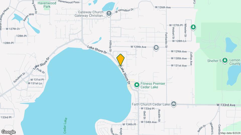 7405 Lake Shore Dr Map and Location Details