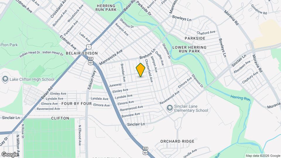 3558 Juneway Map and Location Details