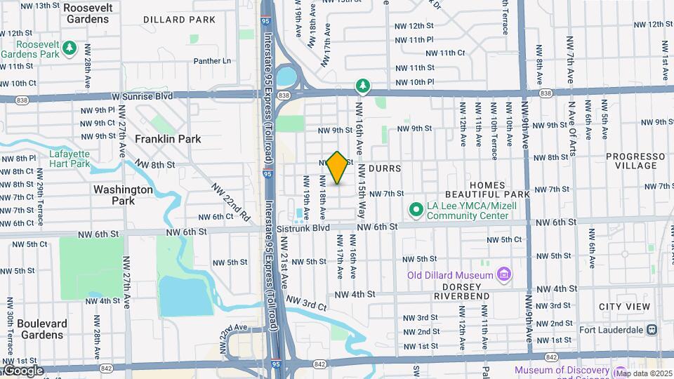 729 NW 17th Ave Map and Location Details