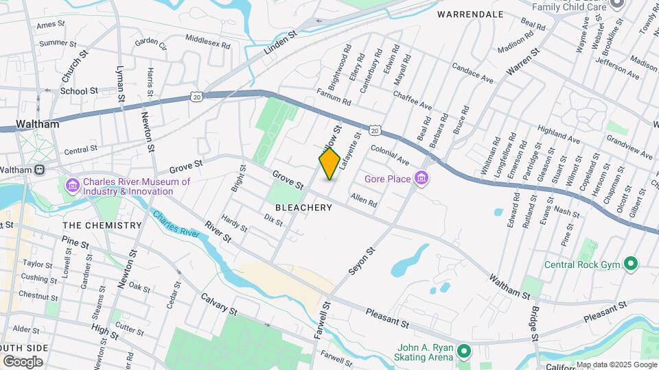 93 Lafayette St, Unit 2 Map and Location Details