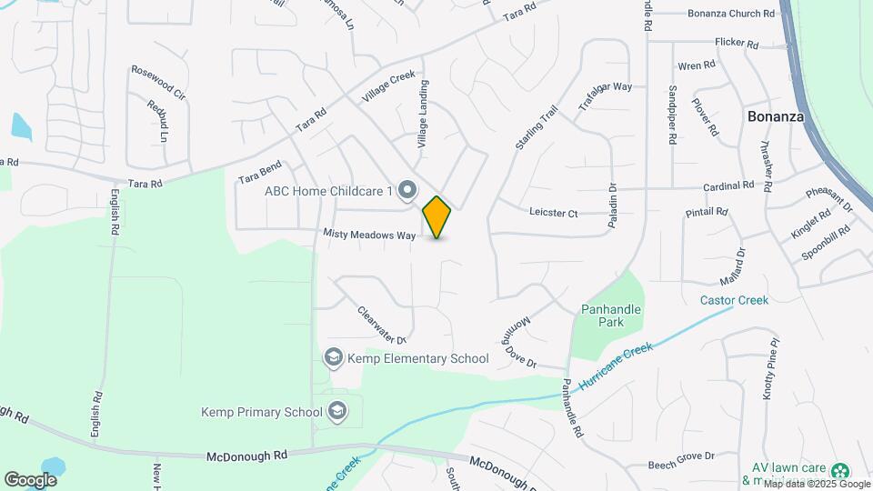 1195 Misty Meadows Way Mapa y Detalles de la Ubicación