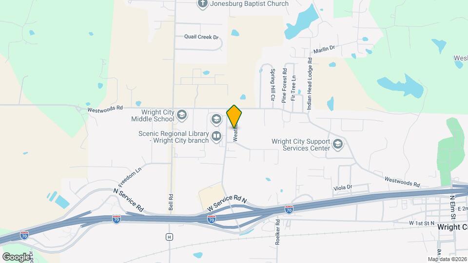 822 Parkview Dr Map and Location Details