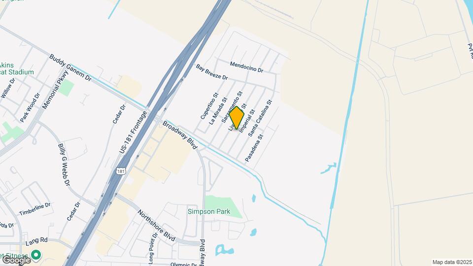 1022 Imperial St Map and Location Details