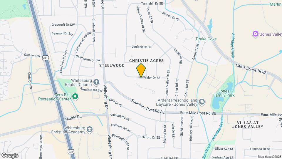 815 Baylor Dr SE Map and Location Details