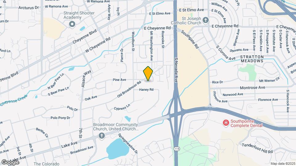 2187 Broadmoor Rd Cir Map and Location Details