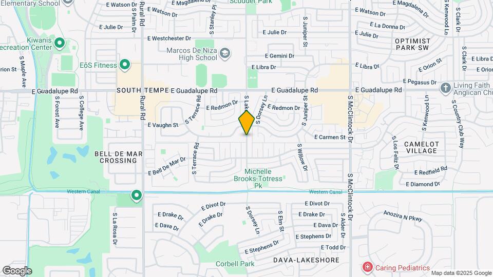 6724 S Lakeshore Dr Map and Location Details