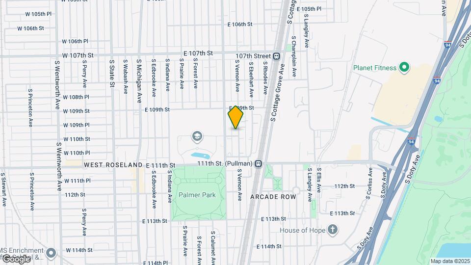 416 E 110th St Map and Location Details