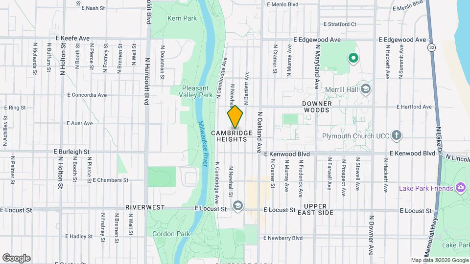 3208 N Newhall St Map and Location Details