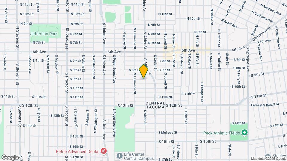 3204 S 9th St Map and Location Details