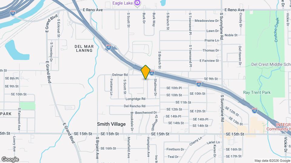 813 Hampton Rd Map and Location Details