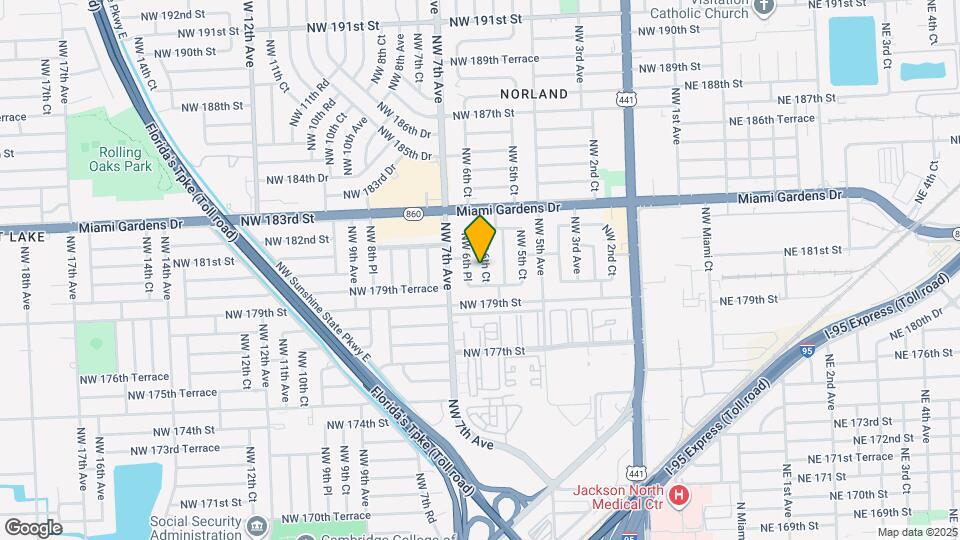 18000 NW 6th Ct Map and Location Details