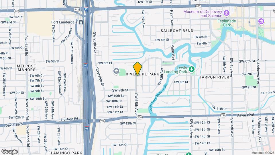 708 SW 15th Ave Map and Location Details