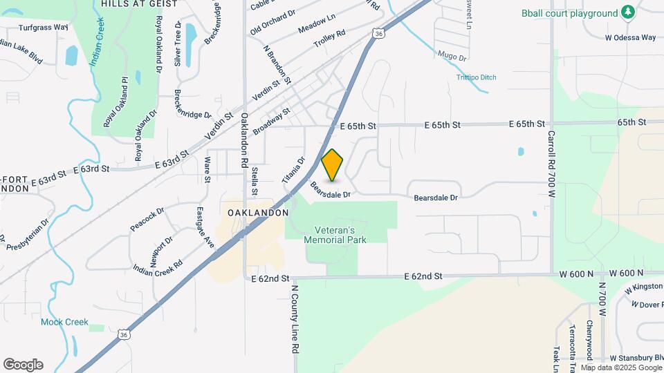 6322 Bearsdale Cir Map and Location Details