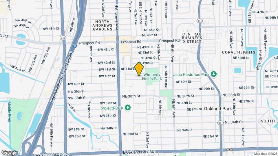251 NE 40th St Map and Location Details
