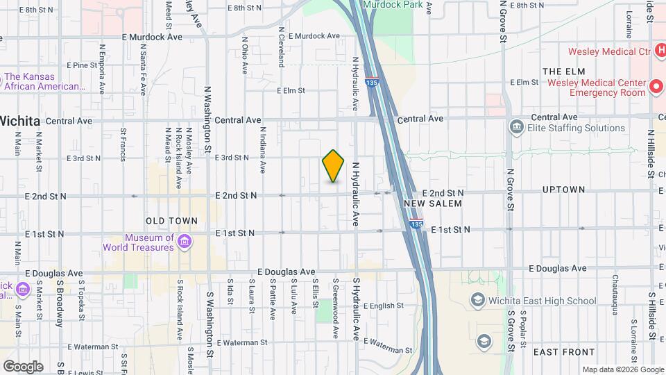 305 N Pennsylvania Ave Map and Location Details