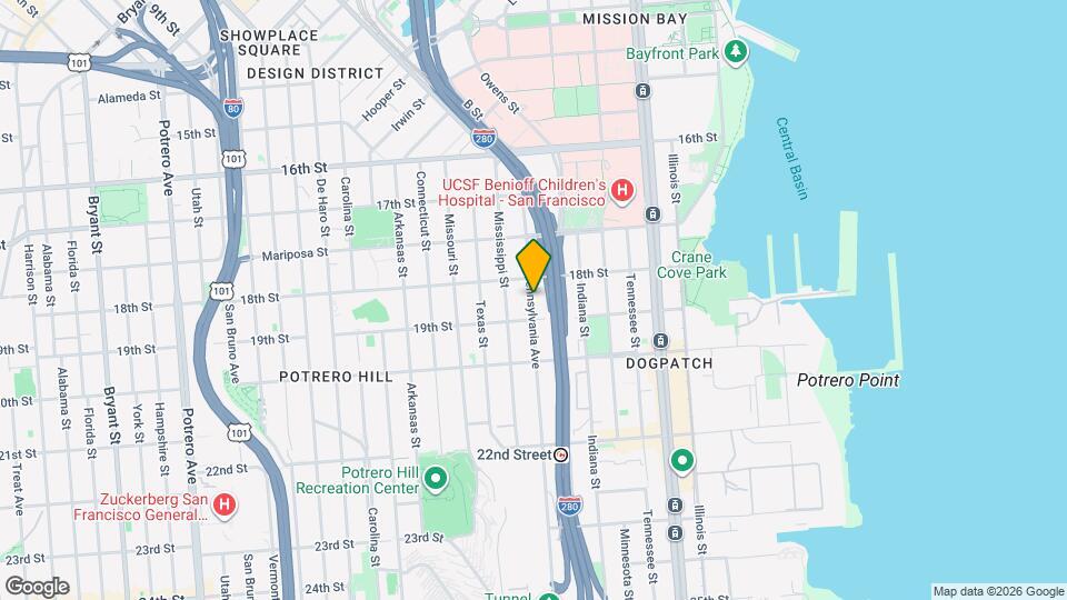 337 Pennsylvania Ave Map and Location Details