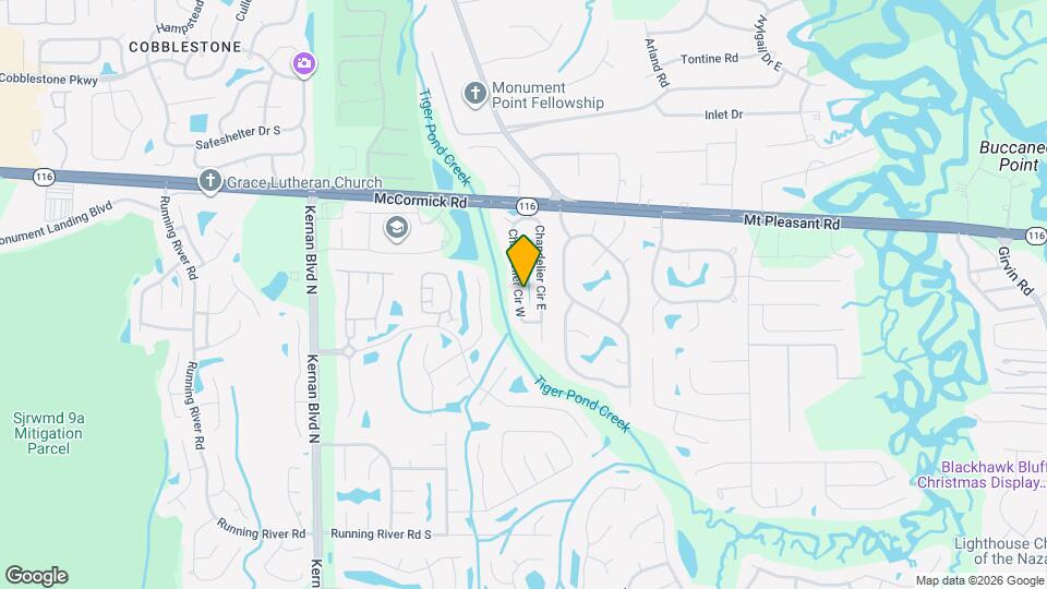 1731 Chandelier Cir W Mapa y Detalles de la Ubicación