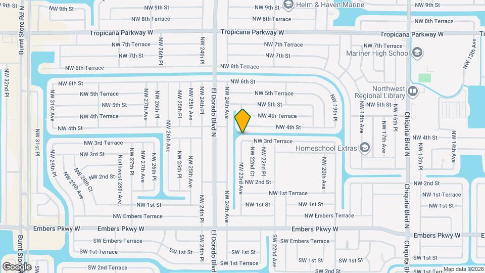 2245 NW 3rd Terrace Map and Location Details