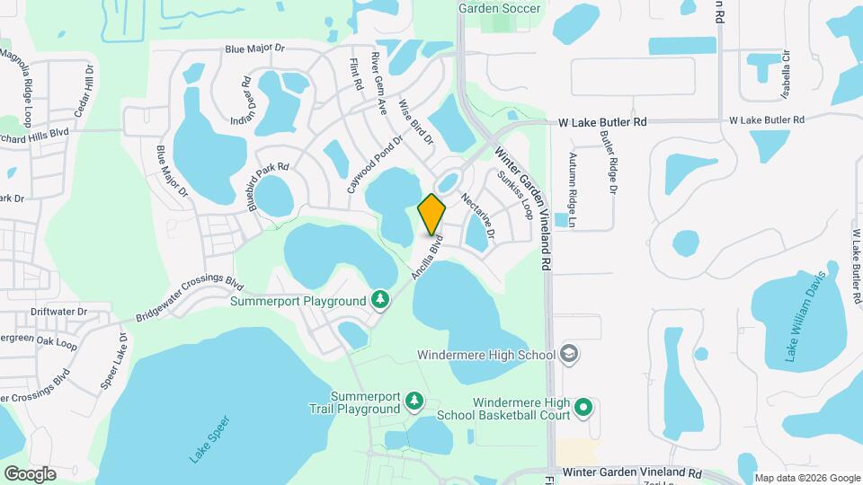 13845 Ancilla Blvd Map and Location Details