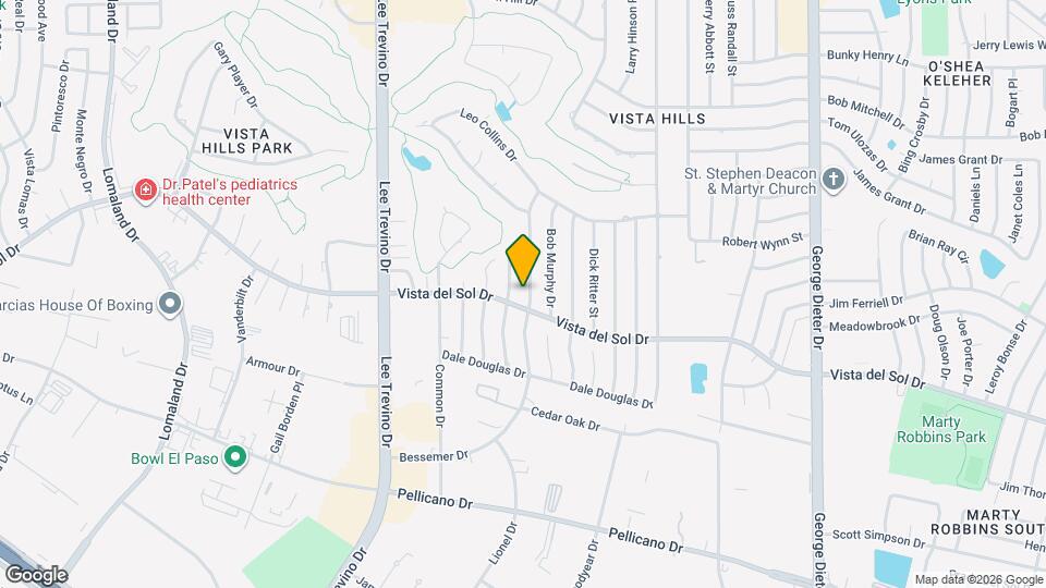 1605 Bessemer Dr Map and Location Details