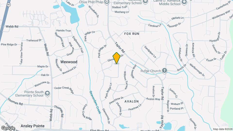 8319 Glenwoods Terrace Map and Location Details