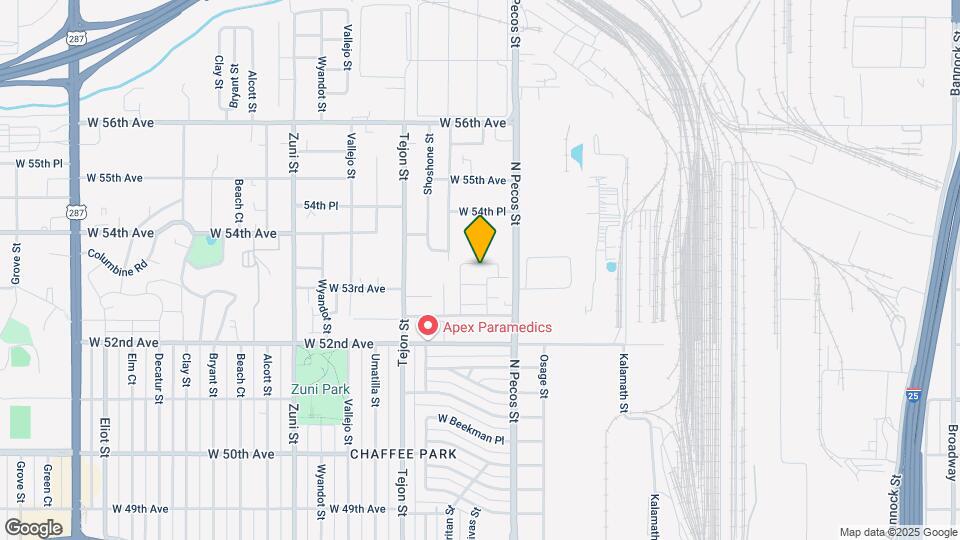 Pecos Place Map and Location Details