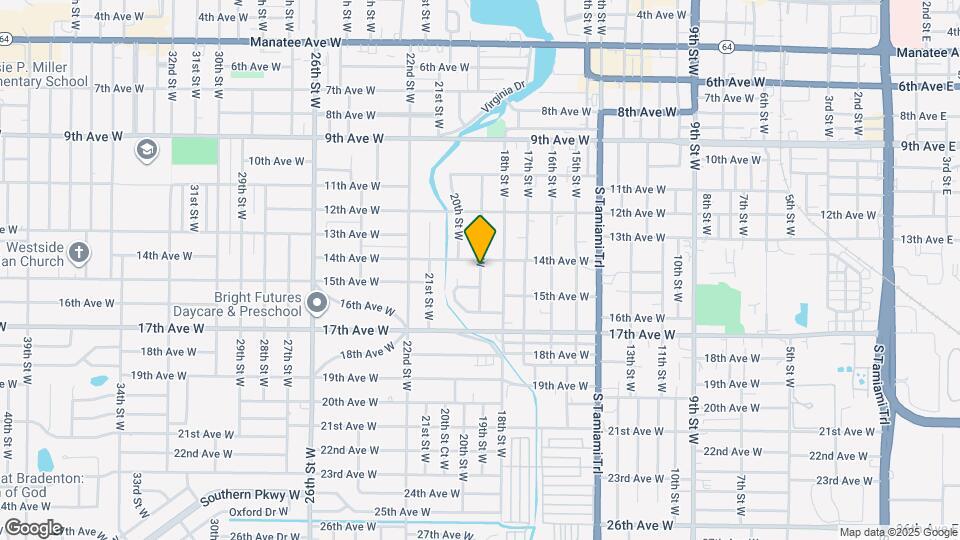 1418 19th St W Map and Location Details