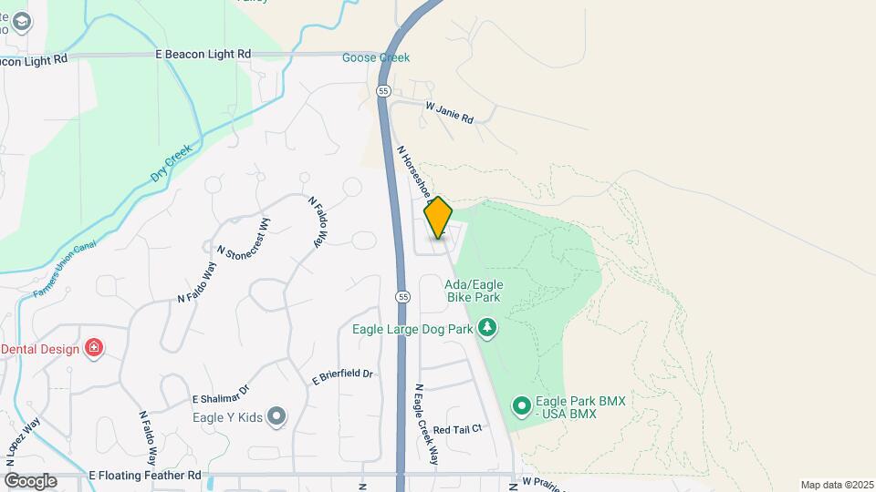 2108 N Trail Creek Ln Map and Location Details