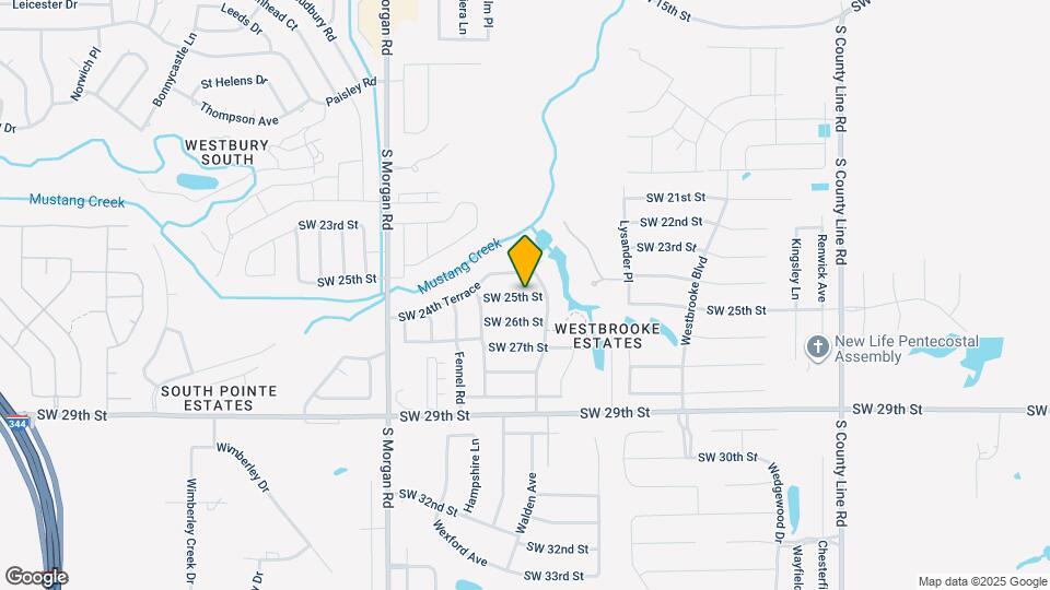 9600 SW 25th St Map and Location Details