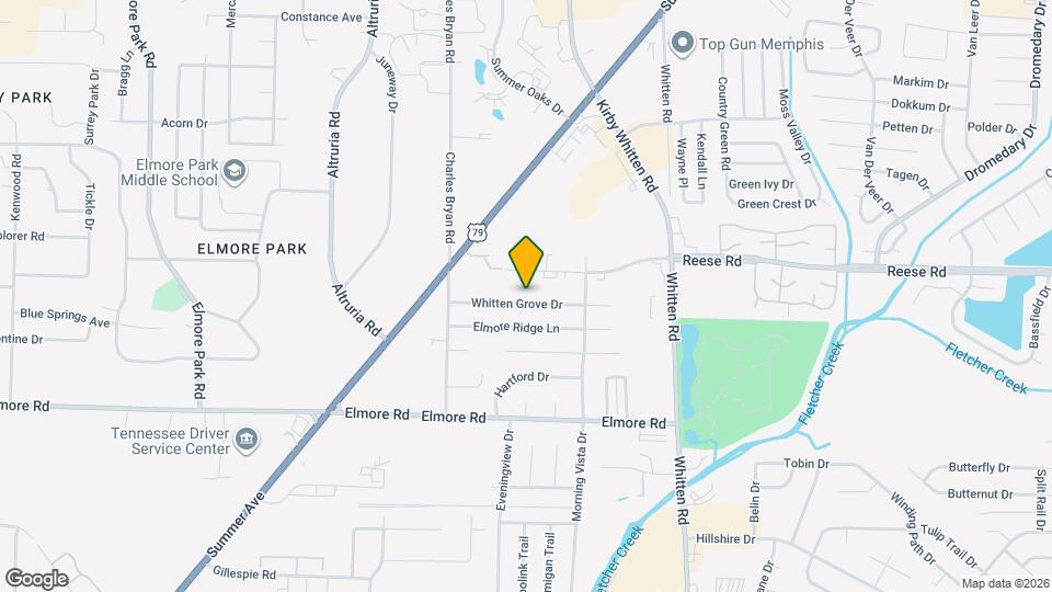 6628 Whitten Grove Dr Map and Location Details