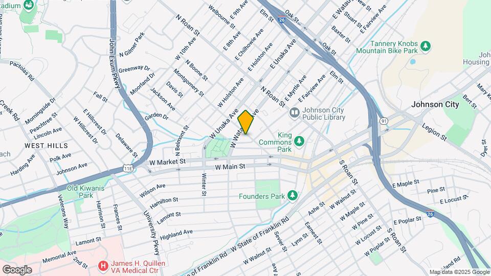 305 Montgomery St, Unit #4 Map and Location Details