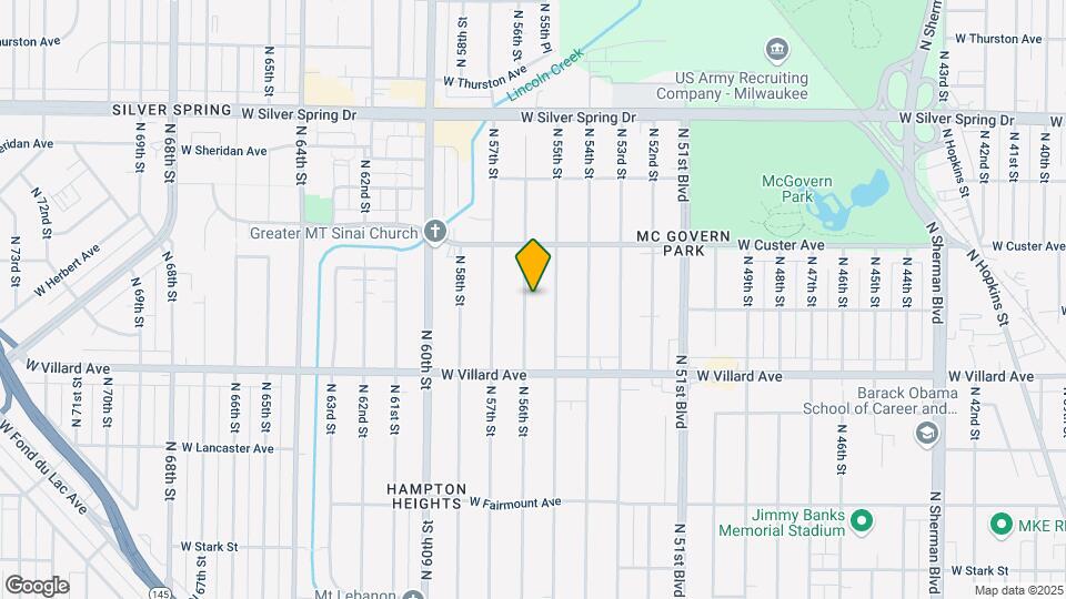 5310 N 56th St Map and Location Details