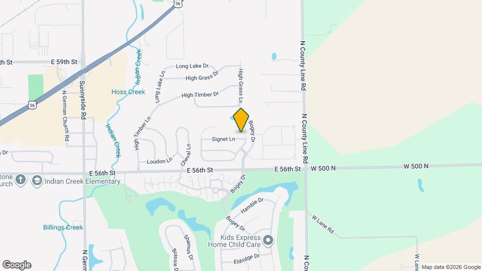 11708 Signet Lane Map and Location Details