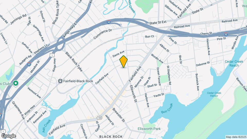 585 Ellsworth St Map and Location Details