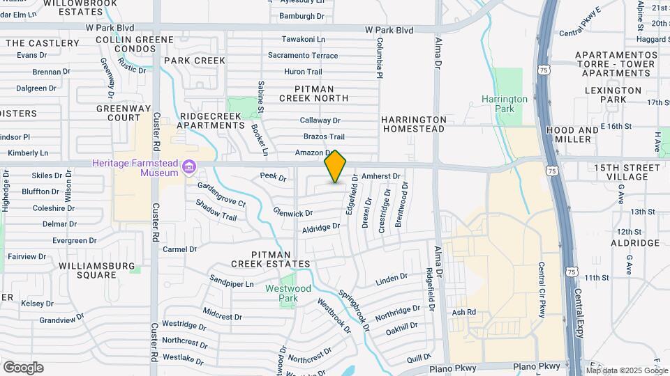 1509 Fernwood Dr Map and Location Details