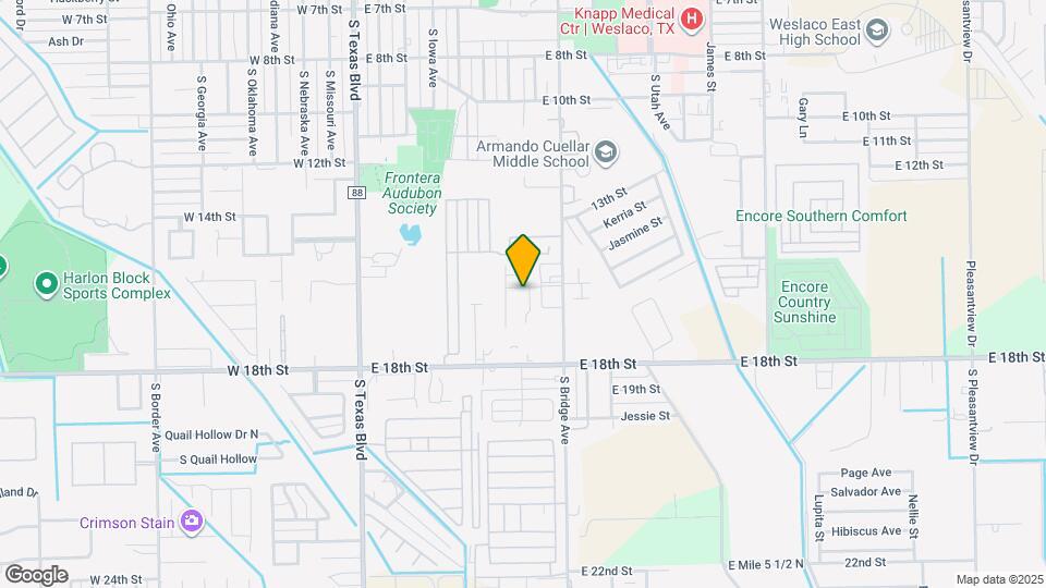 1600 Orange Ave Map and Location Details