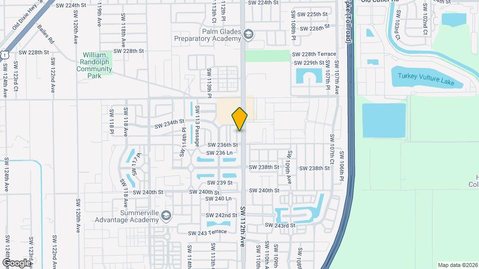 23485 SW 112th Ct Map and Location Details