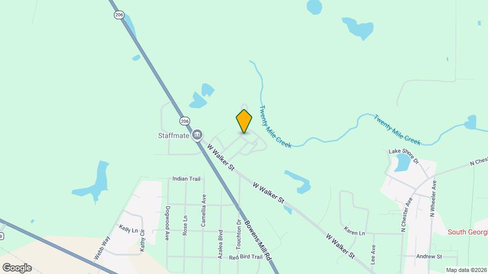 1445 W Walker St Mapa y Detalles de la Ubicación