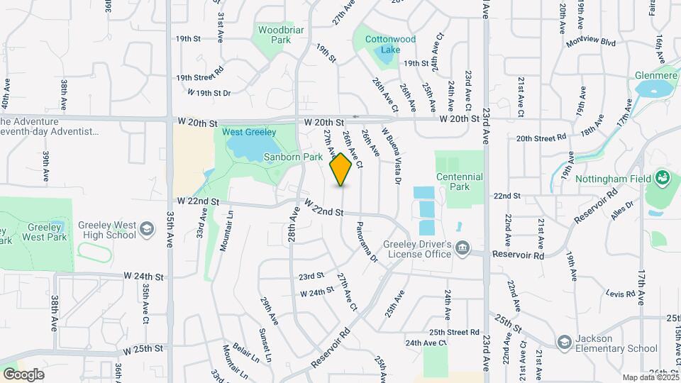 2153 27th Ave Ct Map and Location Details