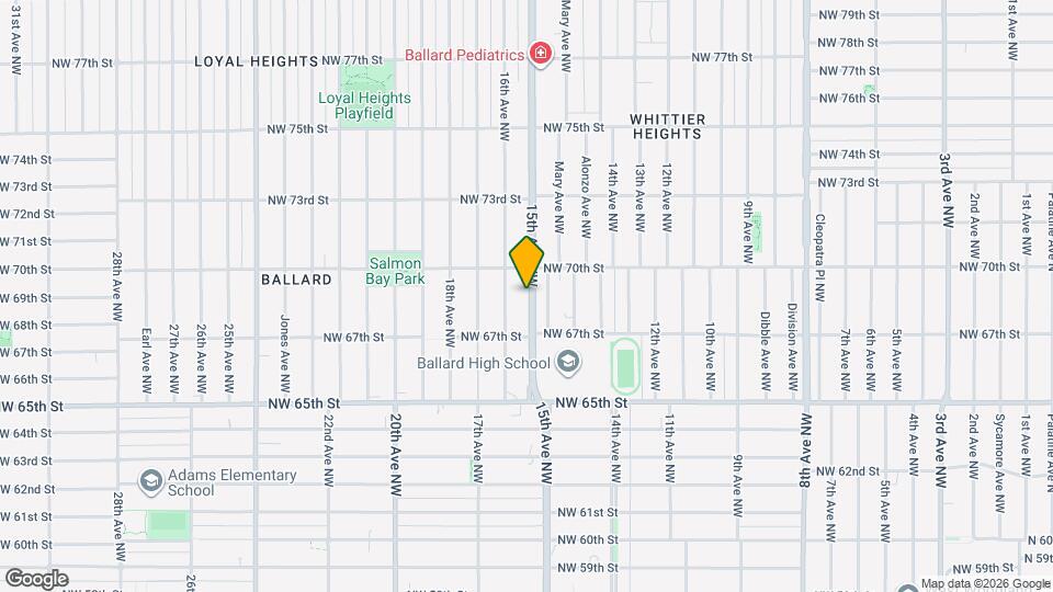 6737 15th Ave NW Map and Location Details