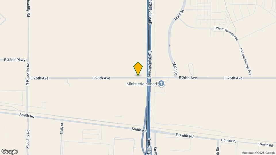 22875 E 47th Ave Map and Location Details